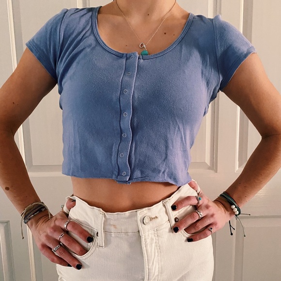 urban outfitters button up tee - Picture 2 of 6